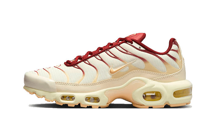 NikeĀ® Air Max Plus Sail Team Red
