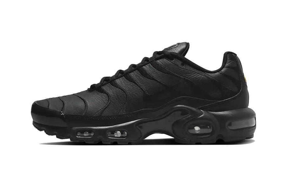 NikeĀ® Air Max Plus Triple Black Leather