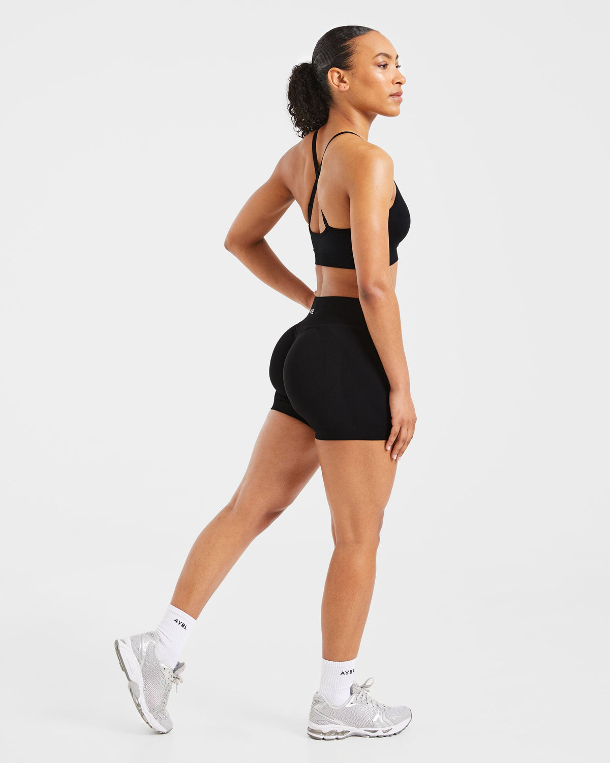 Adapt Seamless Shorts | 4.5" - Noir