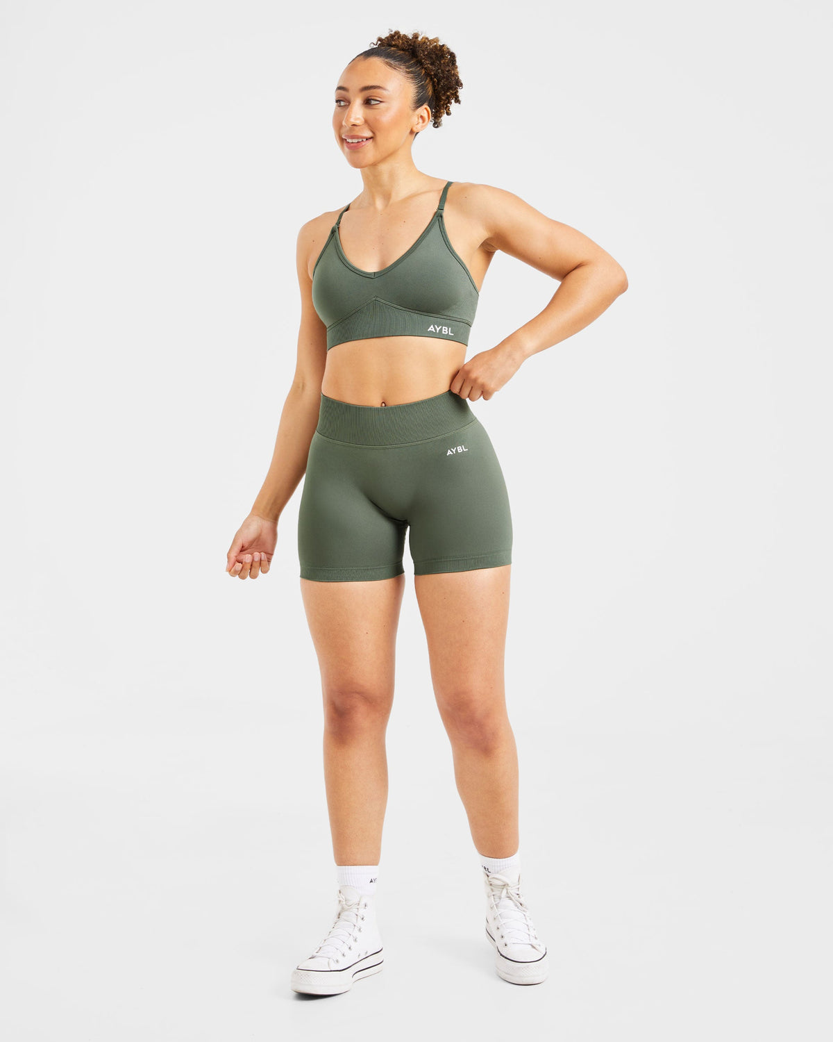 Adapt Seamless Shorts | 4.5" - Vert