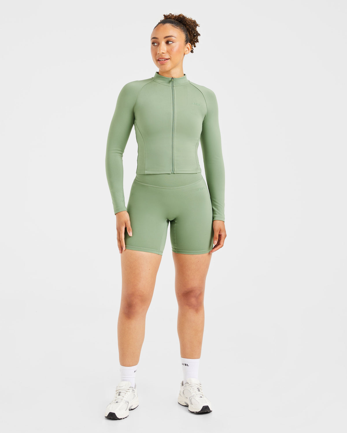 Staple Zip Jacket - Olive Vert