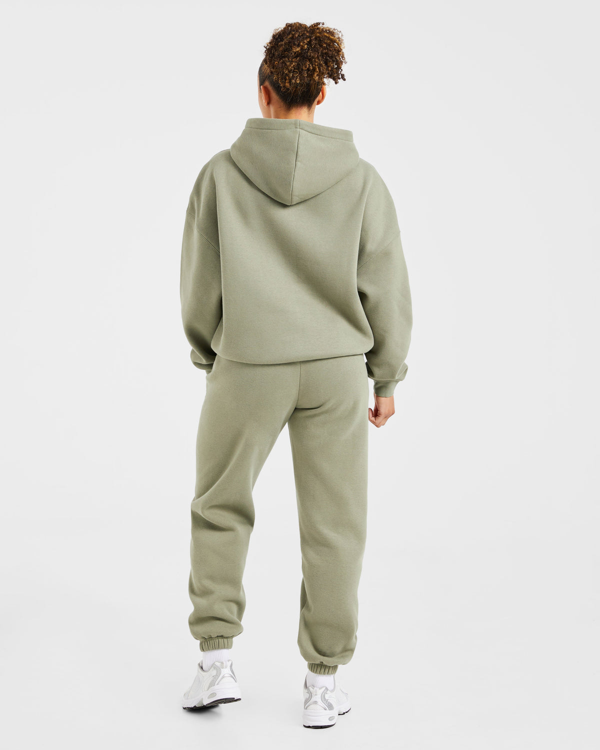 Varsity 2.0 Oversized Hoodie - Muted Olive