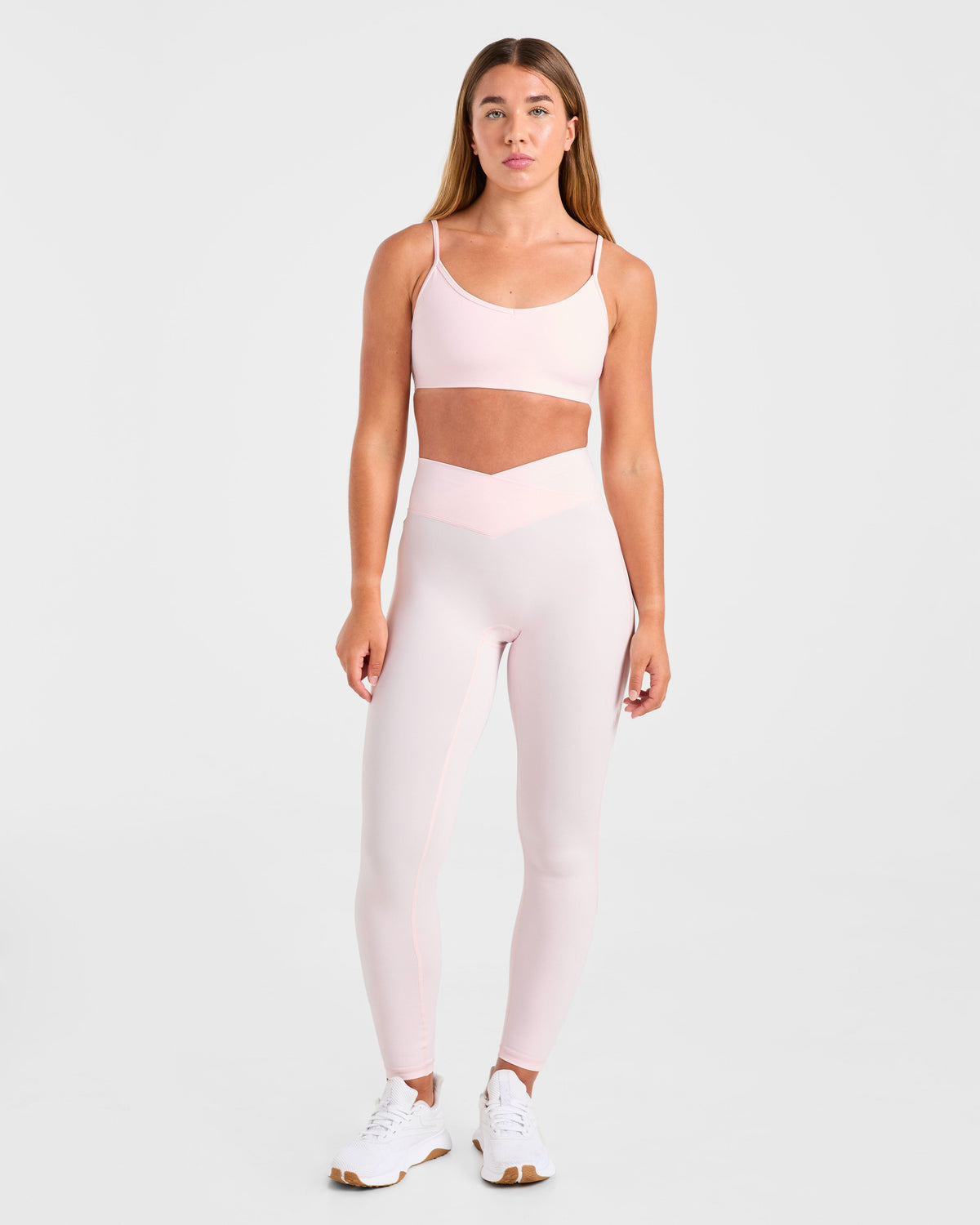 Sculpt Wrap Leggings - Iced Rose