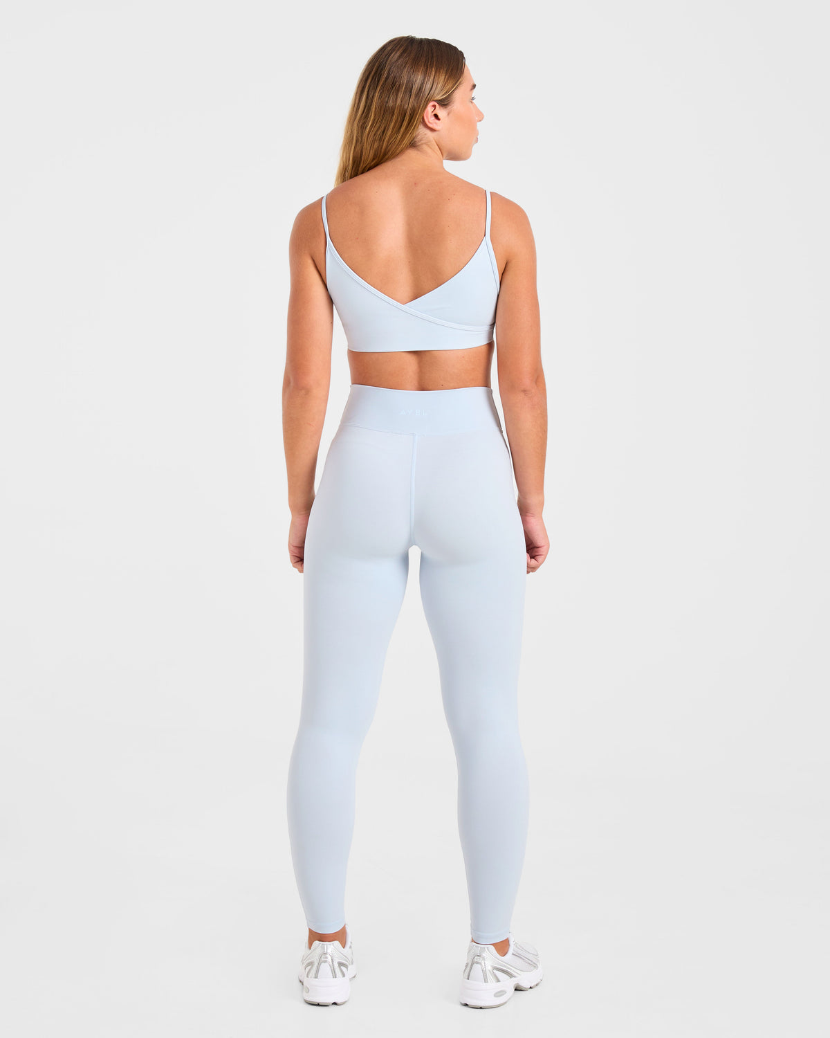 Sculpt Wrap Leggings - Iced Bleu