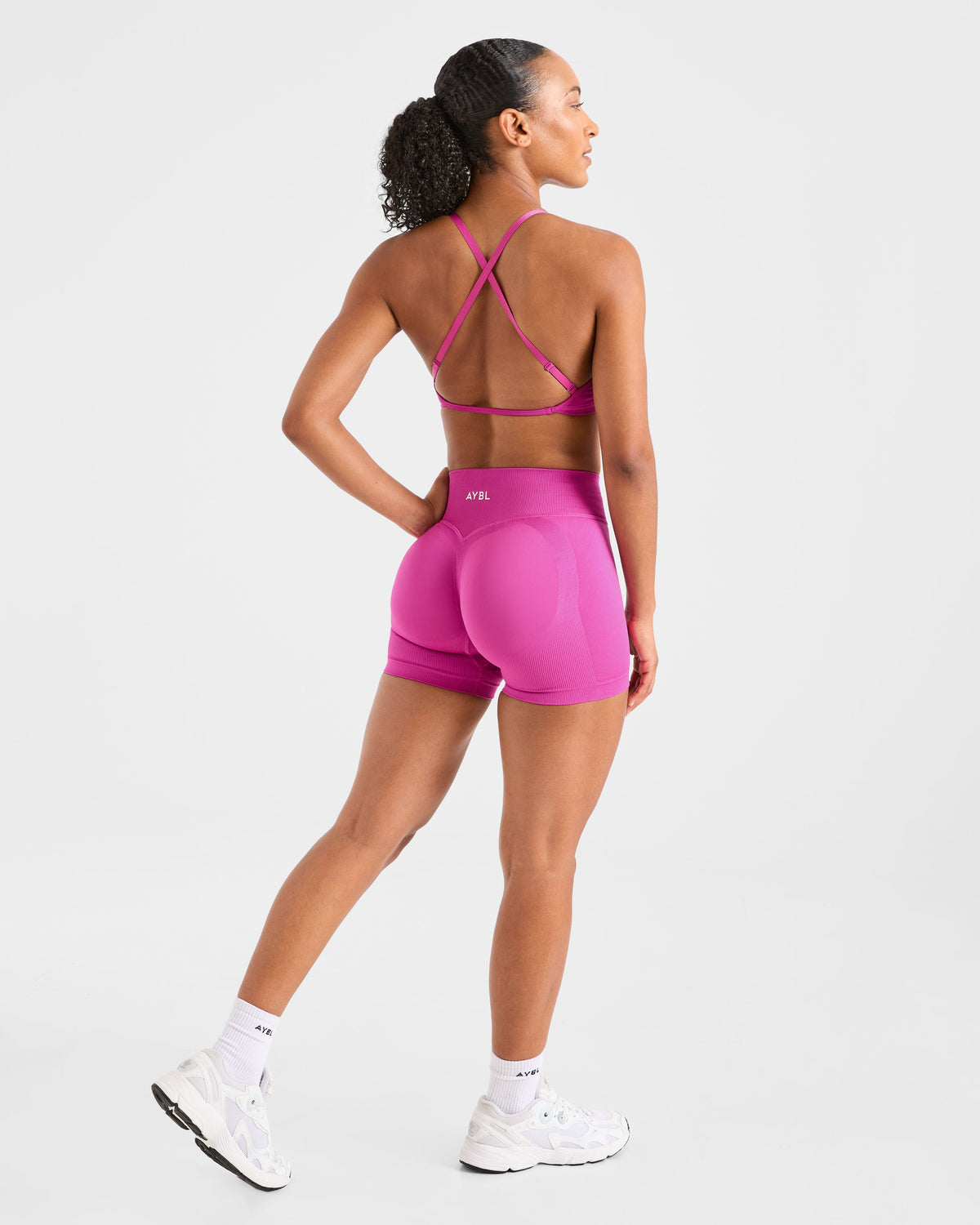 Adapt Seamless Shorts | 4.5" - Rose