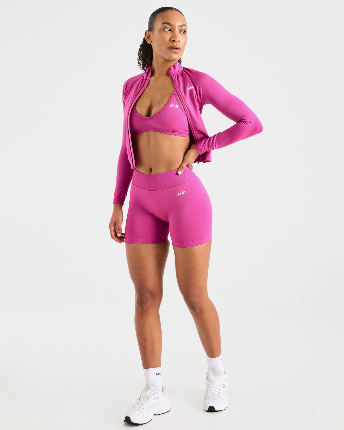 Adapt Seamless Shorts | 4.5" - Rose