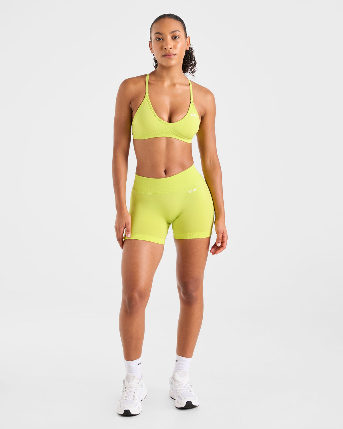 Adapt Seamless Shorts | 4.5" - Lime Vert