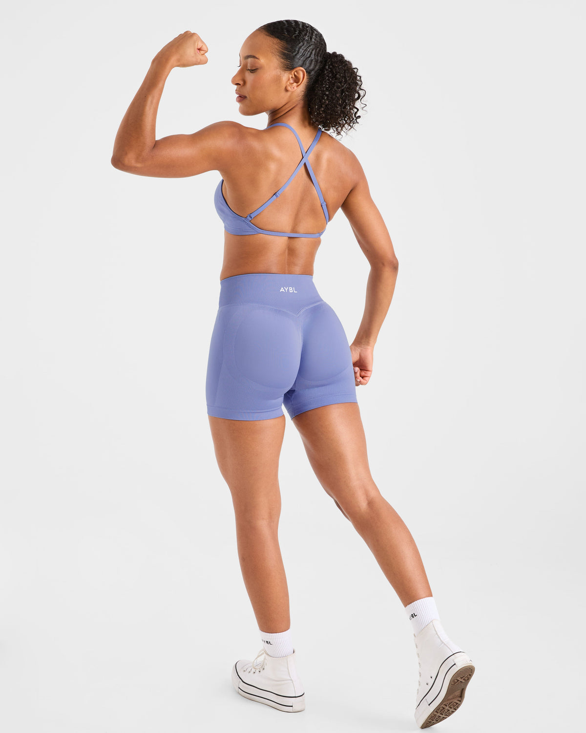 Adapt Seamless Shorts | 4.5" - Iris Bleu