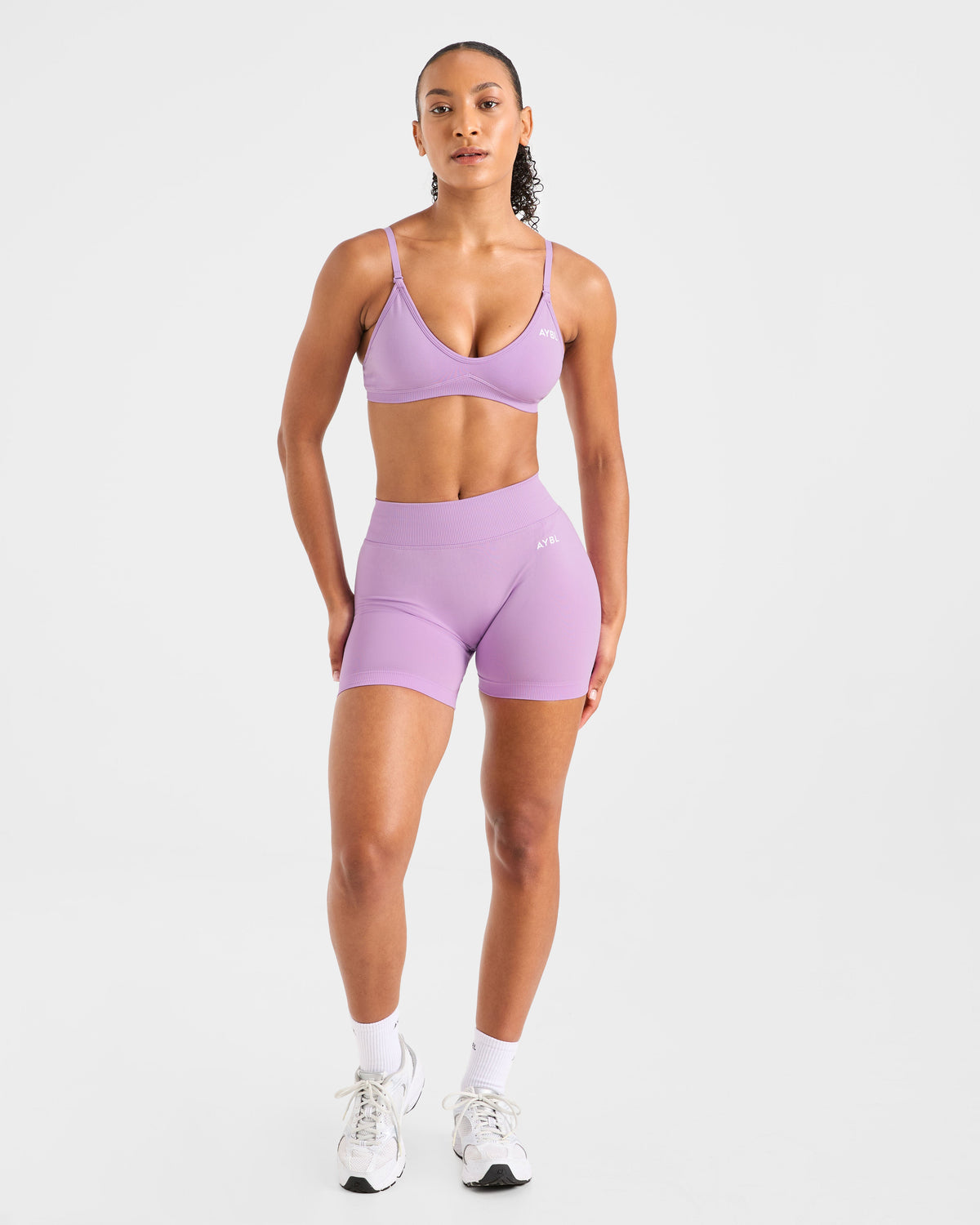 Adapt Seamless Shorts | 4.5" - Spring Lilac