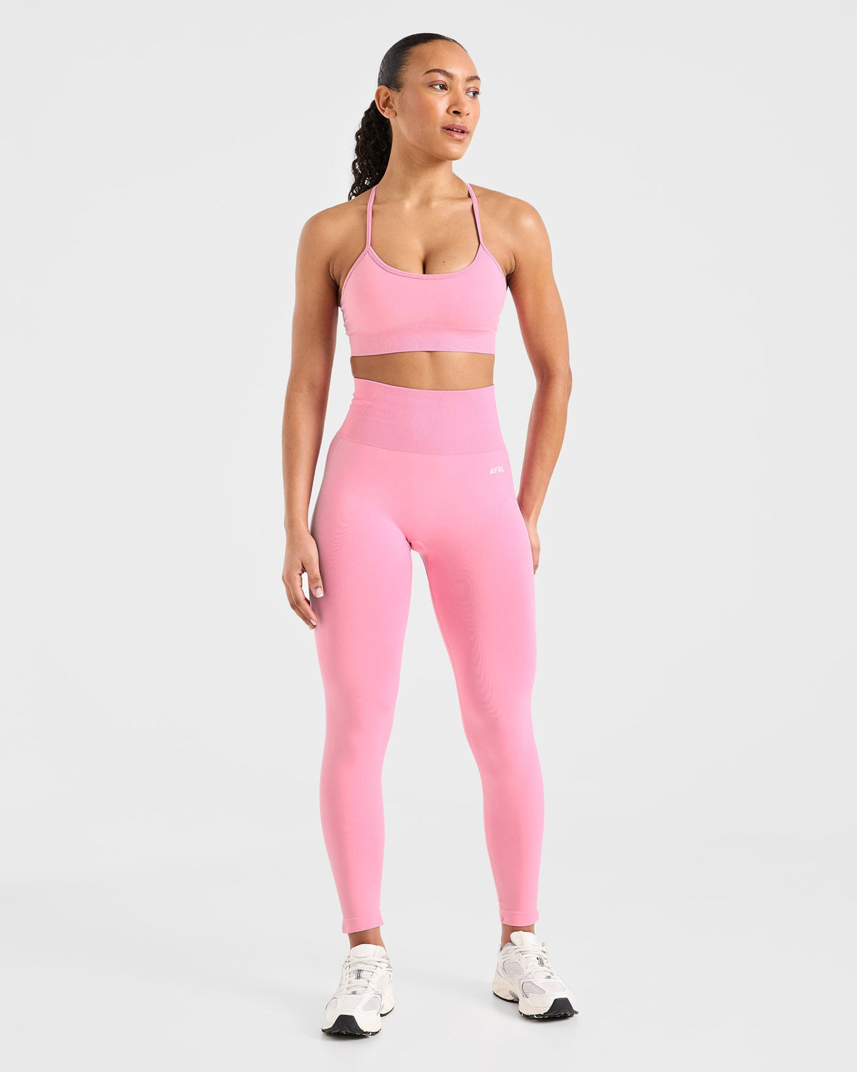 Empower Seamless Sports Bra - Baby Rose
