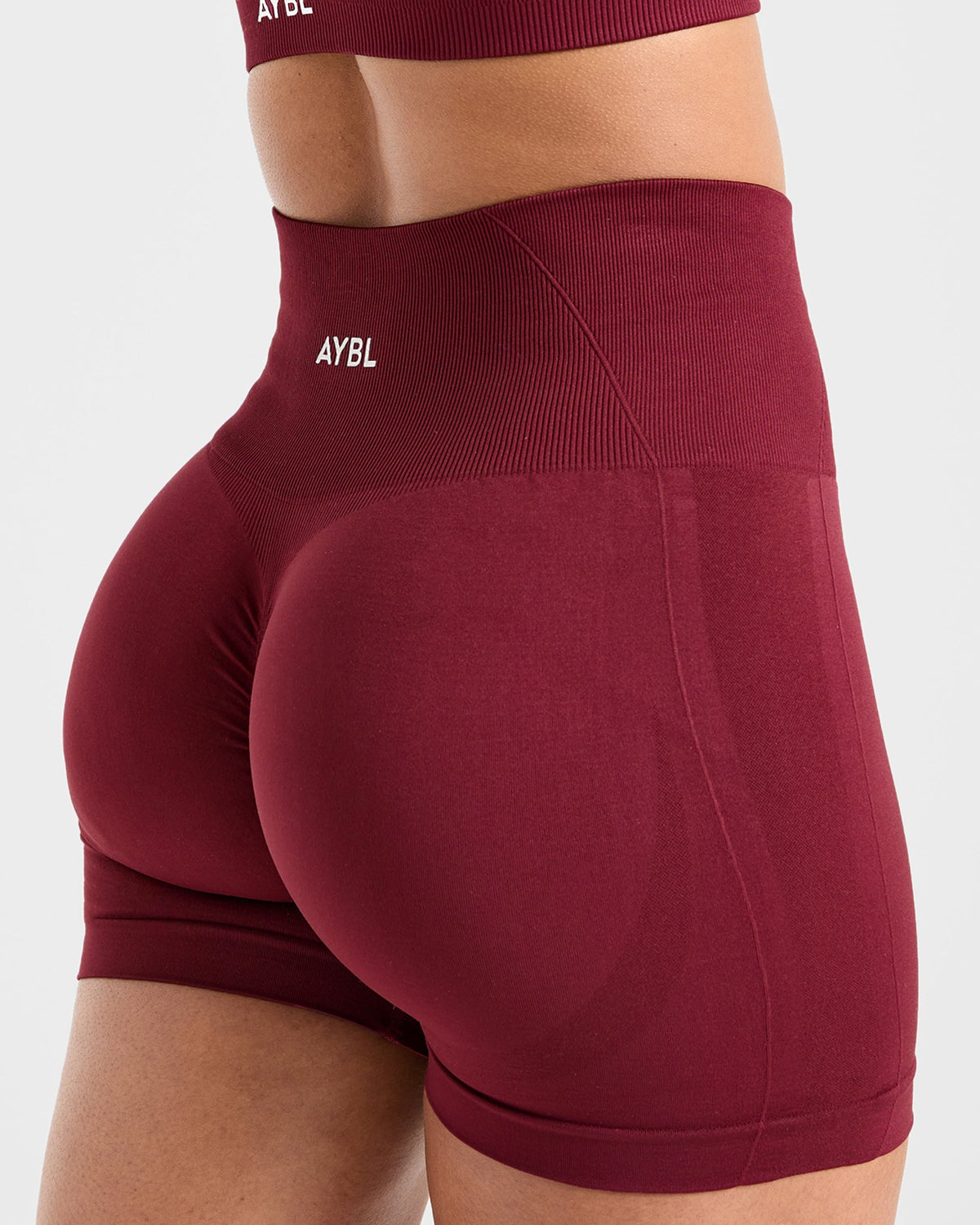 Empower Seamless Shorts - Rouge Wine