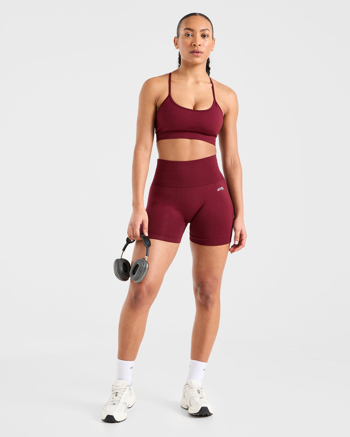 Empower Seamless Shorts - Rouge Wine
