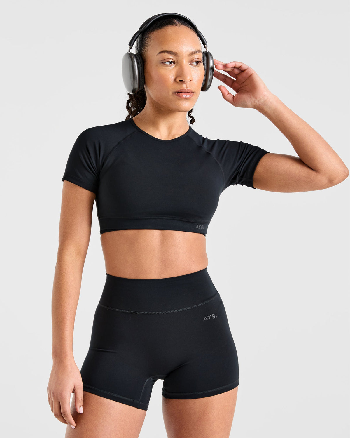 Staple Crop Top - Noir