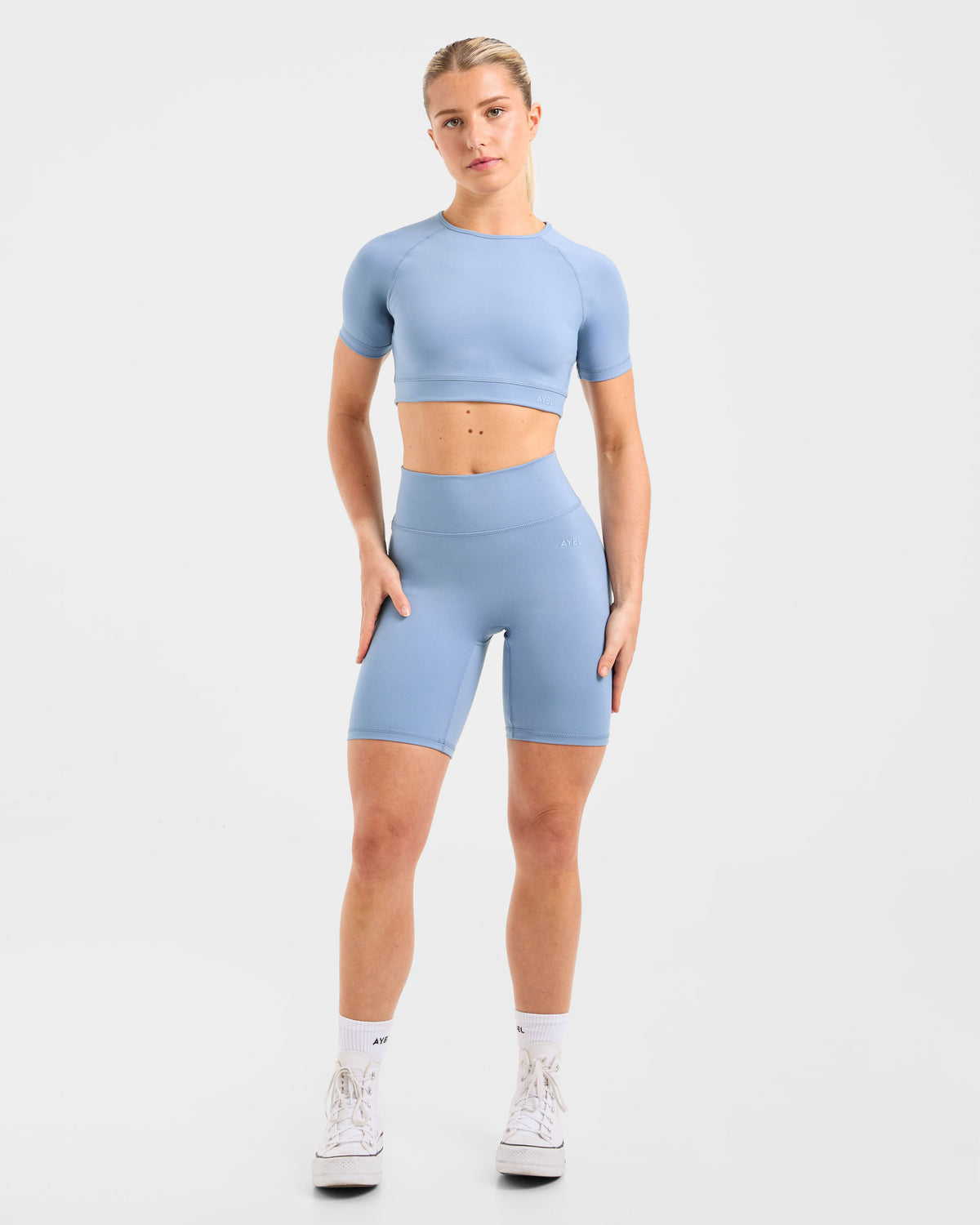 Staple Cycling Shorts - Slate Bleu
