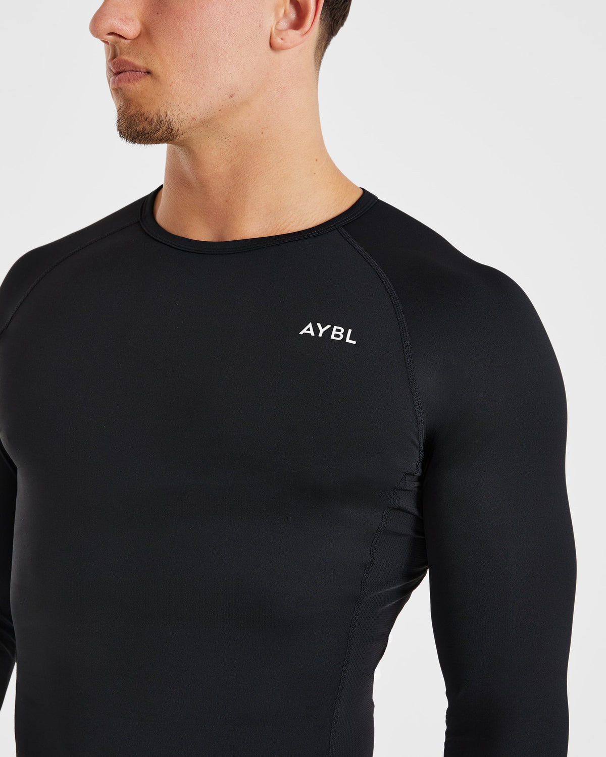 Compression Long Sleeve T Shirt - Noir