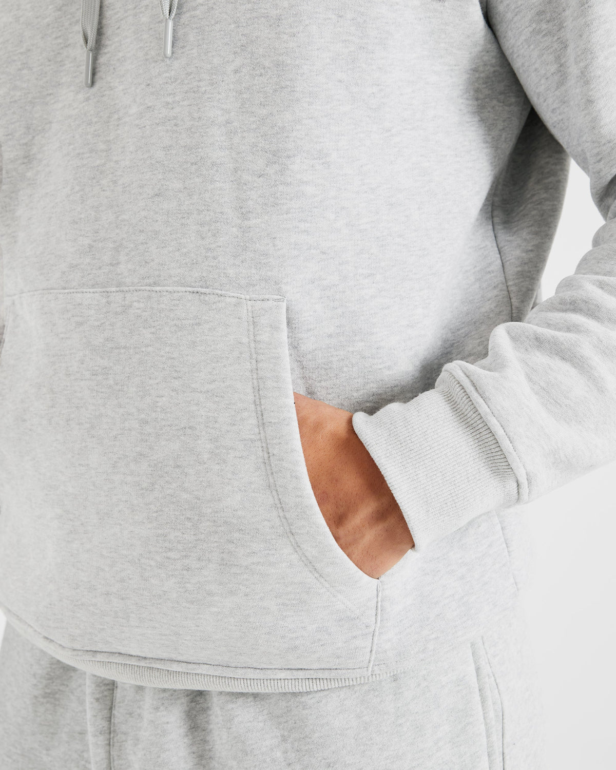 Essential Hoodie - Gris Marl