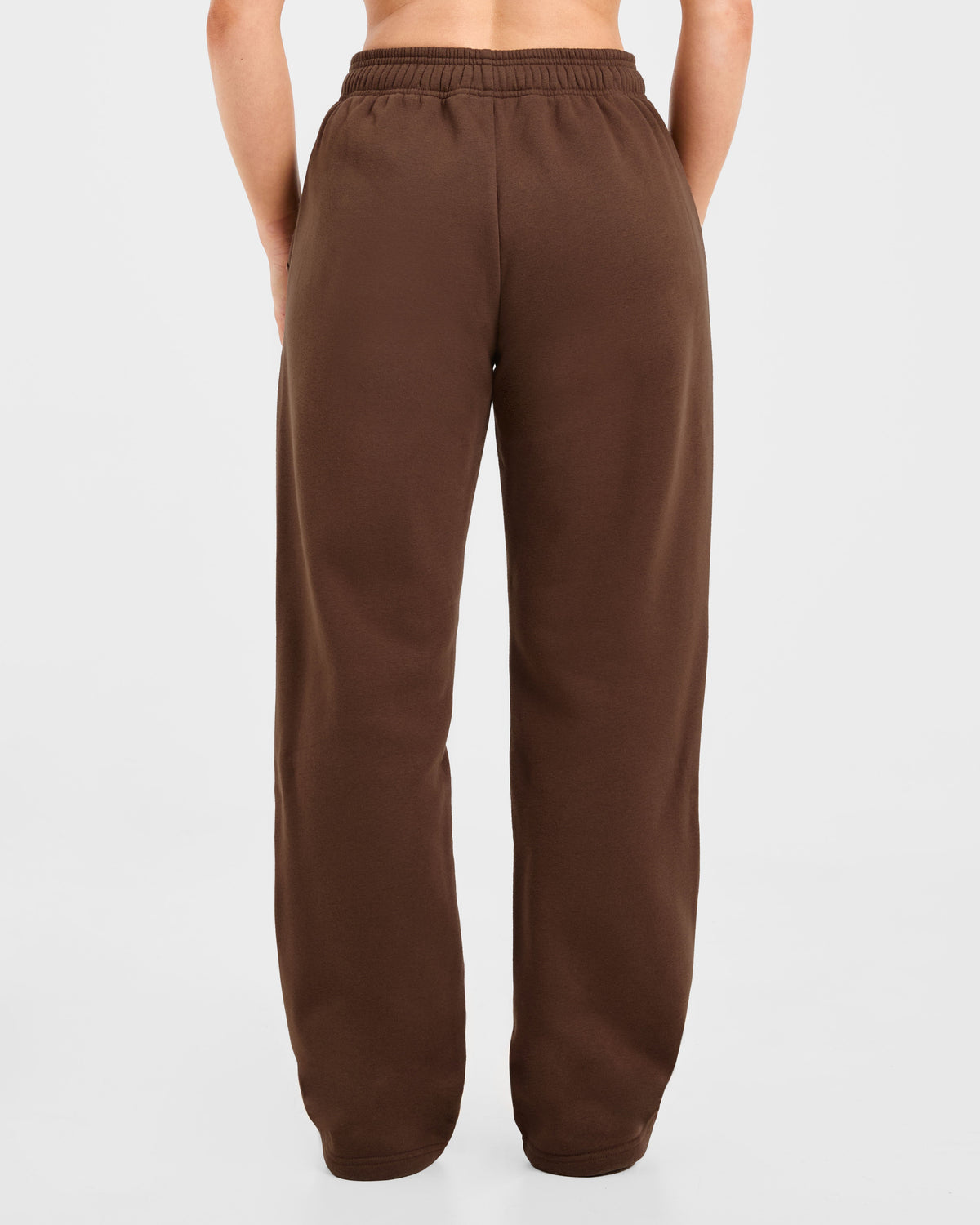 Varsity 2.0 Oversized Straight Leg Joggers - Marron