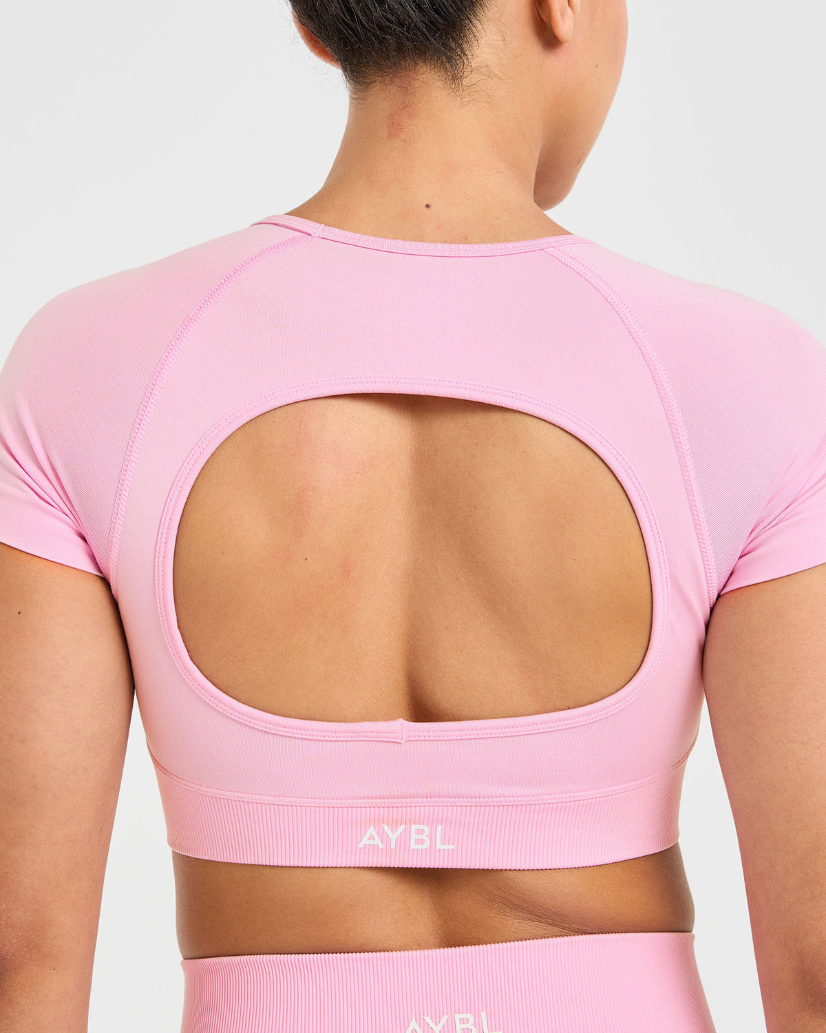 Adapt Seamless Crop Top - Spring Rose