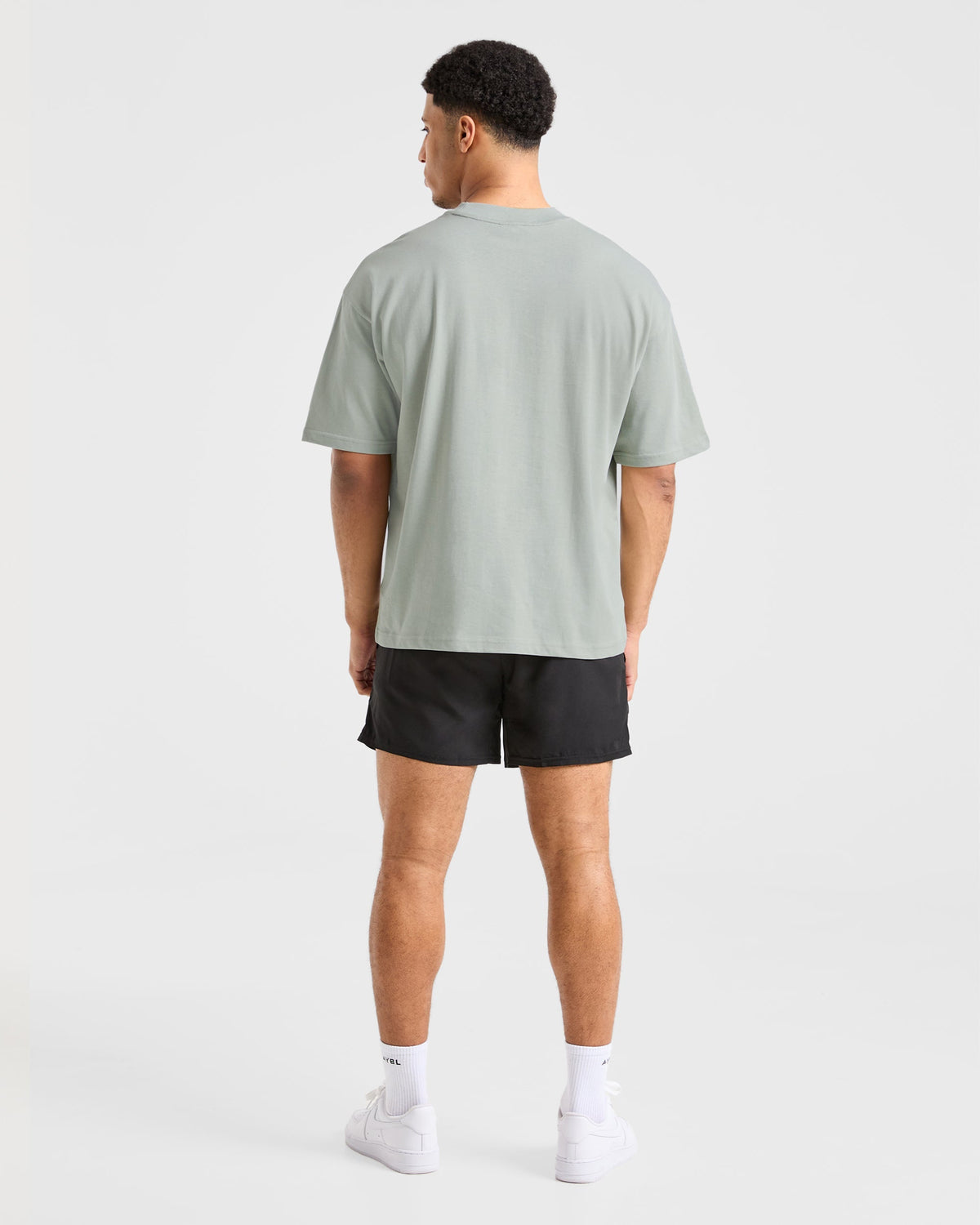 Sports Club Dot Oversized T Shirt - Vert Mist
