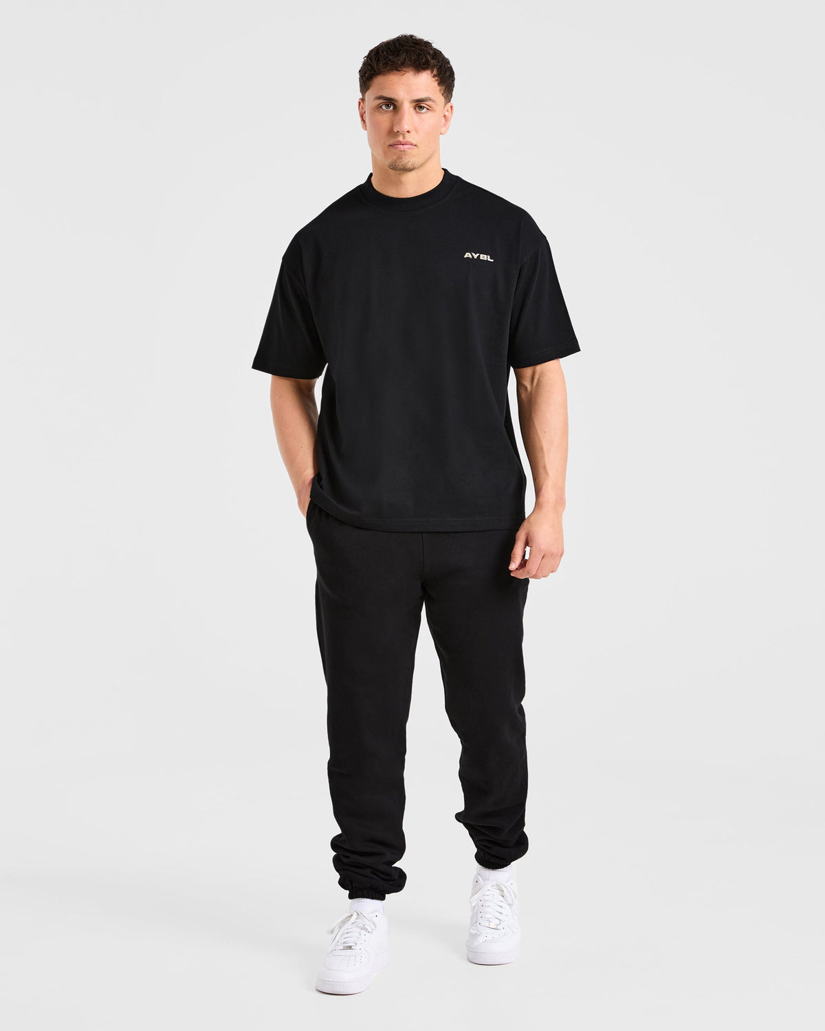 Blur Oversized T Shirt - Noir