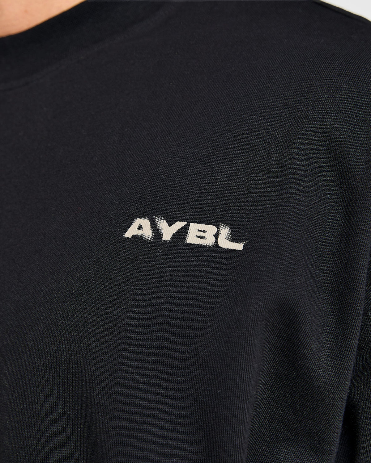Blur Oversized T Shirt - Noir