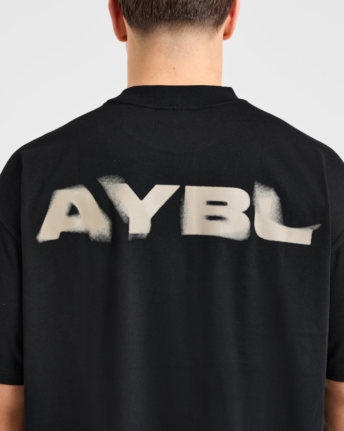 Blur Oversized T Shirt - Noir