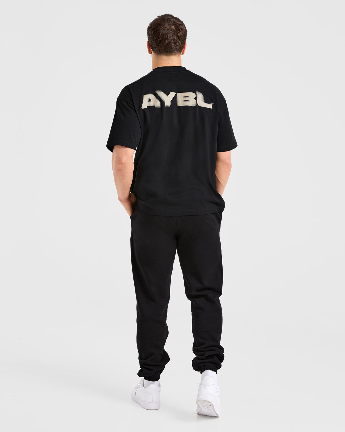 Blur Oversized T Shirt - Noir