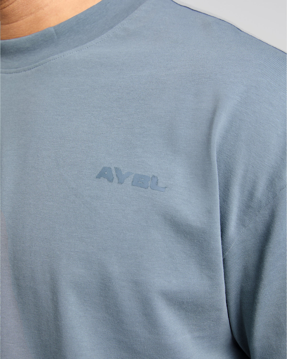 Blur Oversized T Shirt - Steel Bleu