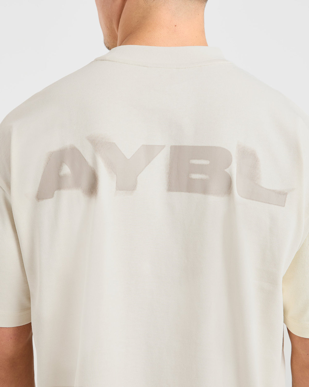 Blur Oversized T Shirt - Off Blanc