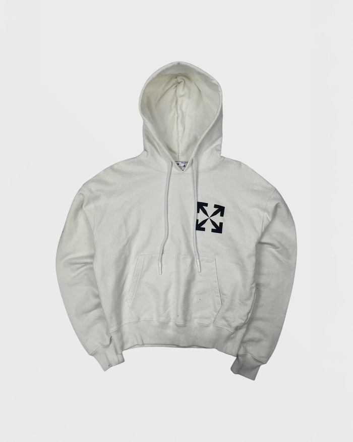 Off-white pull à capuche - Blanc