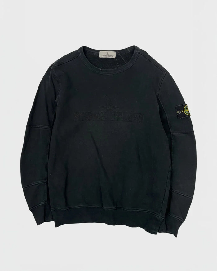 Stone Island pull - Noir (8)