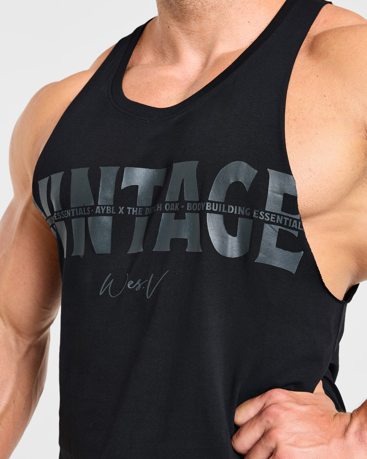 Wesley Vissers x Vintage Loose Stringer - Noir