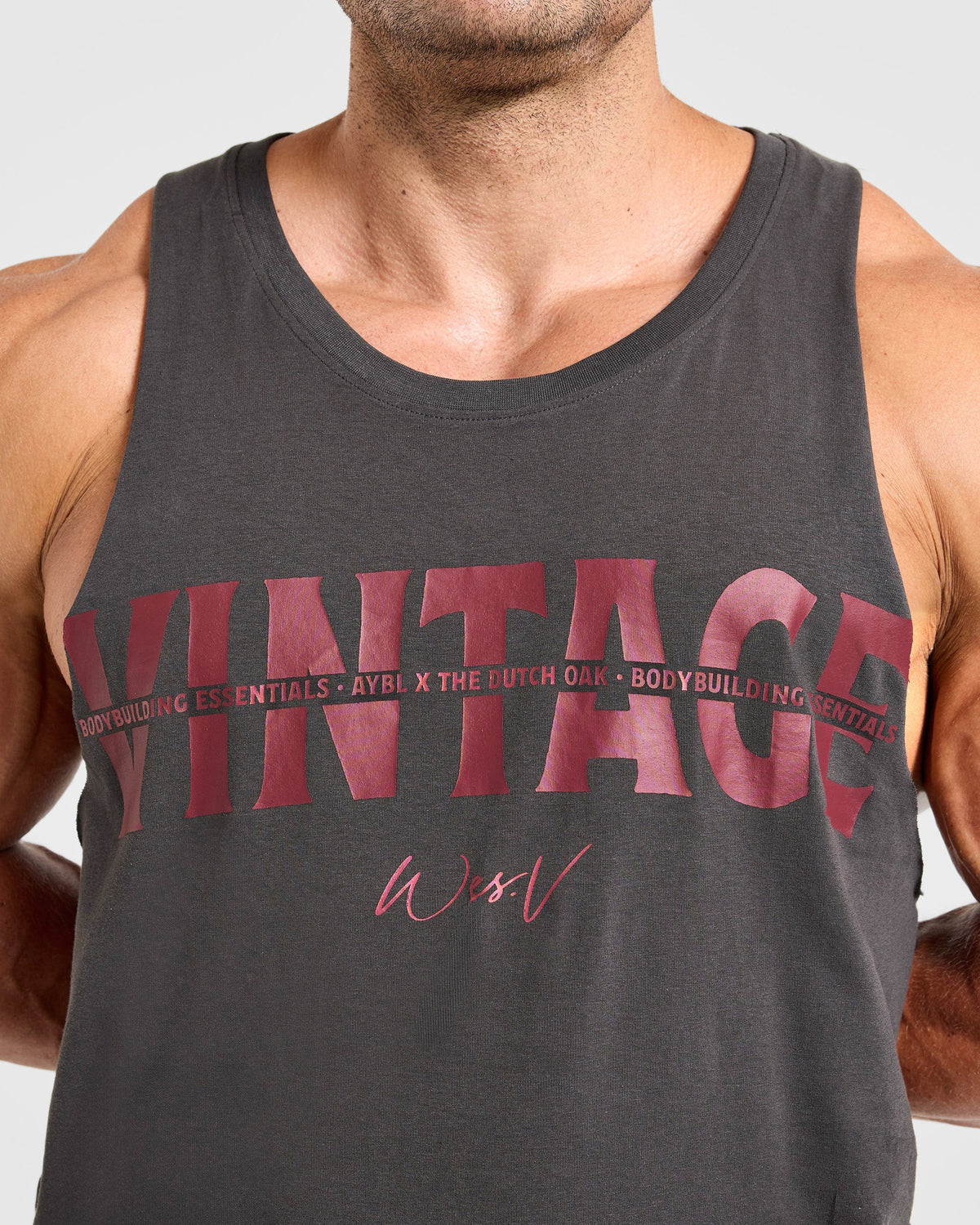 Wesley Vissers x Vintage Loose Stringer - Charcoal