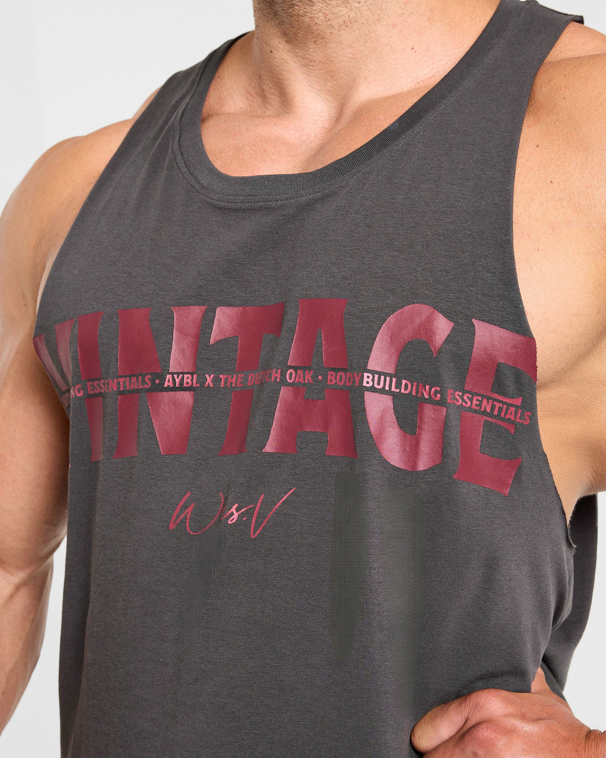 Wesley Vissers x Vintage Loose Stringer - Charcoal