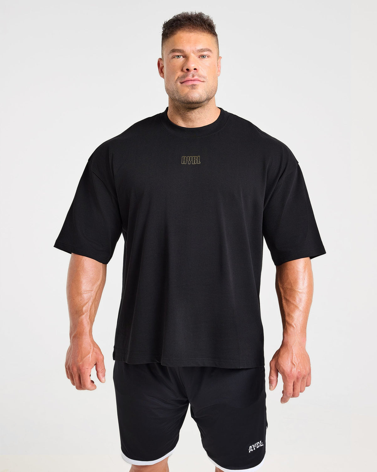 Wesley Vissers x Rooted in Greatness Oversized T Shirt - Noir