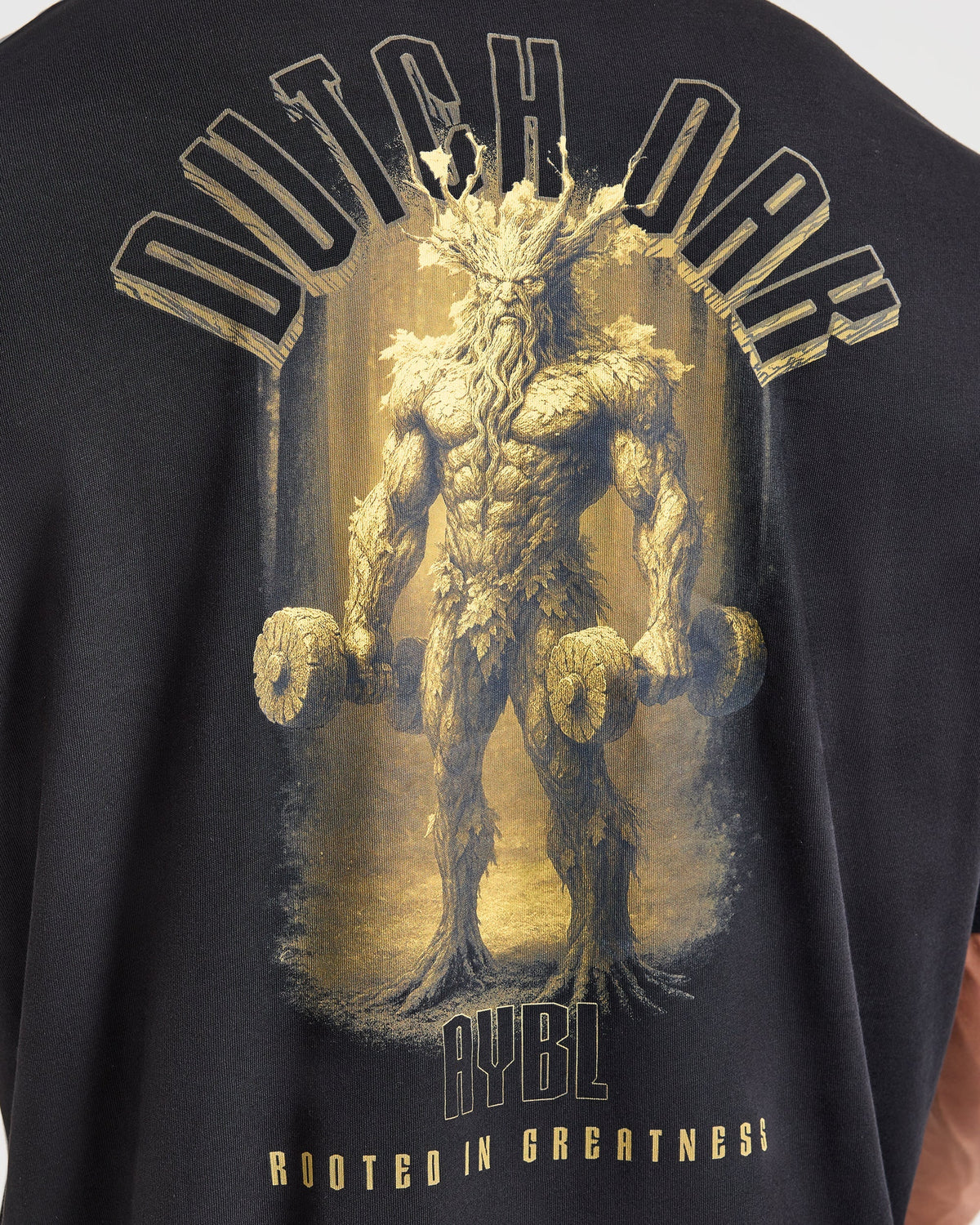 Wesley Vissers x Rooted in Greatness Oversized T Shirt - Noir
