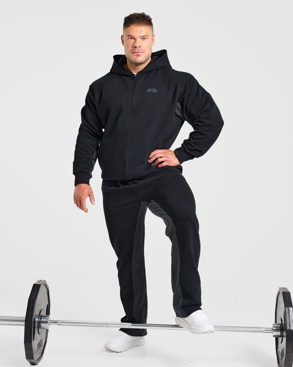 Wesley Vissers x Oversized Zip Up Hoodie - Noir