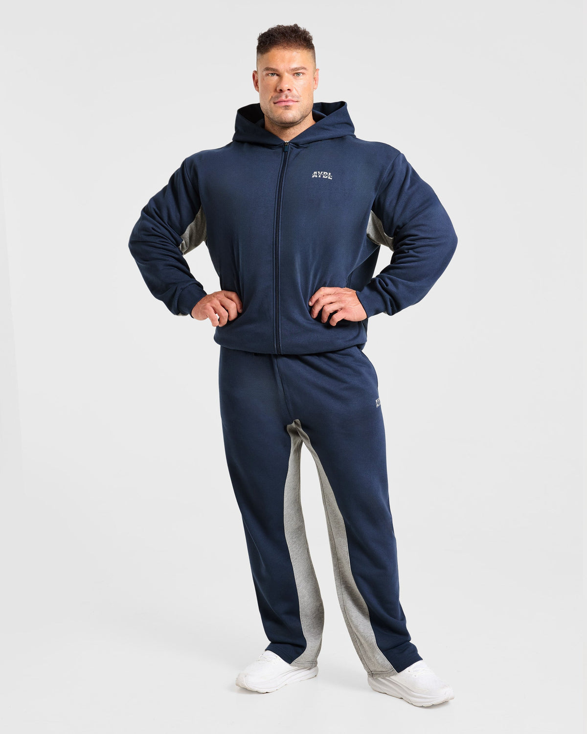 Wesley Vissers x Oversized Straight Leg Joggers - Navy