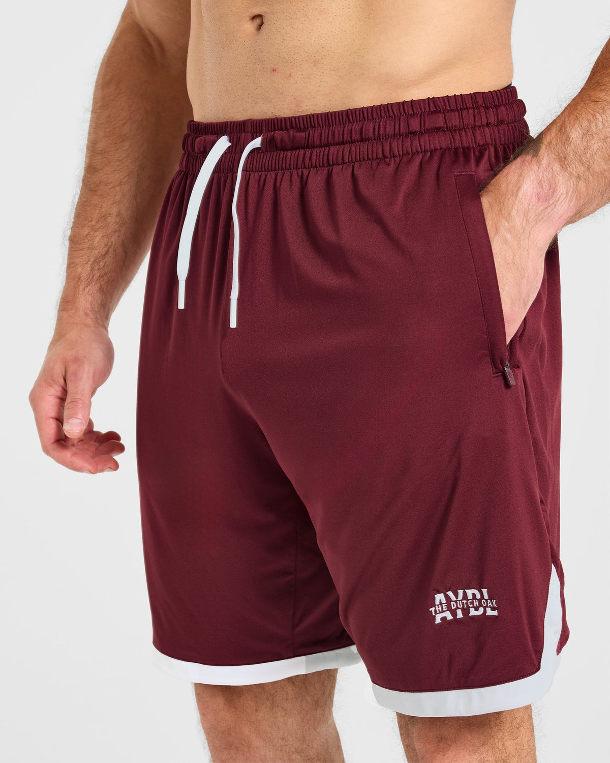 Wesley Vissers x Old School Contrast Shorts - Port Rouge