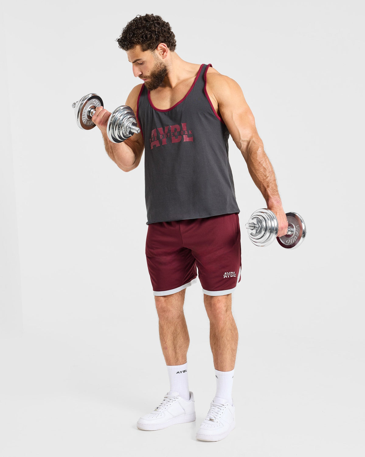 Wesley Vissers x Old School Contrast Shorts - Port Rouge