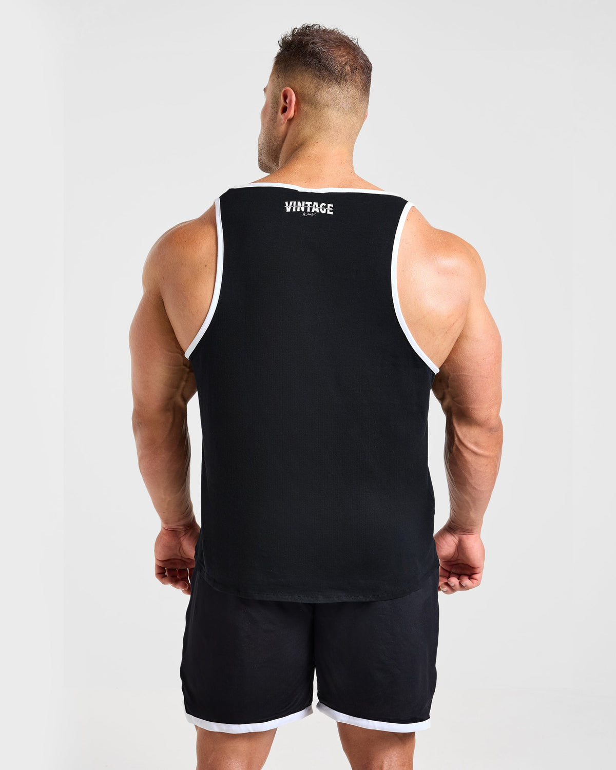 Wesley Vissers x Contrast Tank - Noir