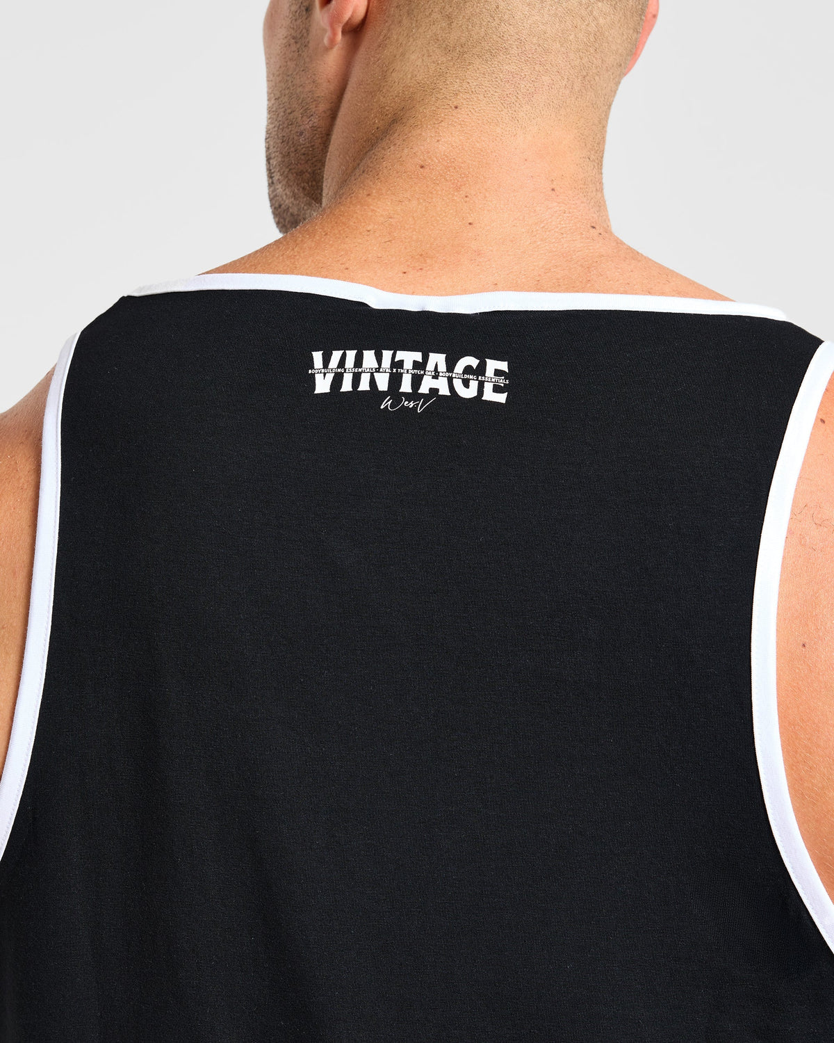 Wesley Vissers x Contrast Tank - Noir
