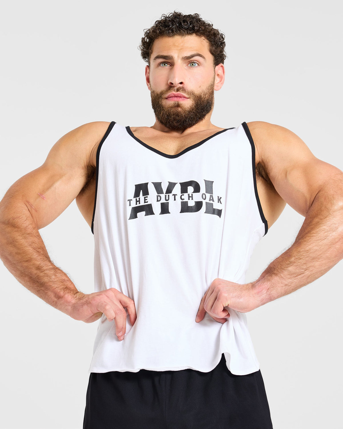 Wesley Vissers x Contrast Tank - Blanc