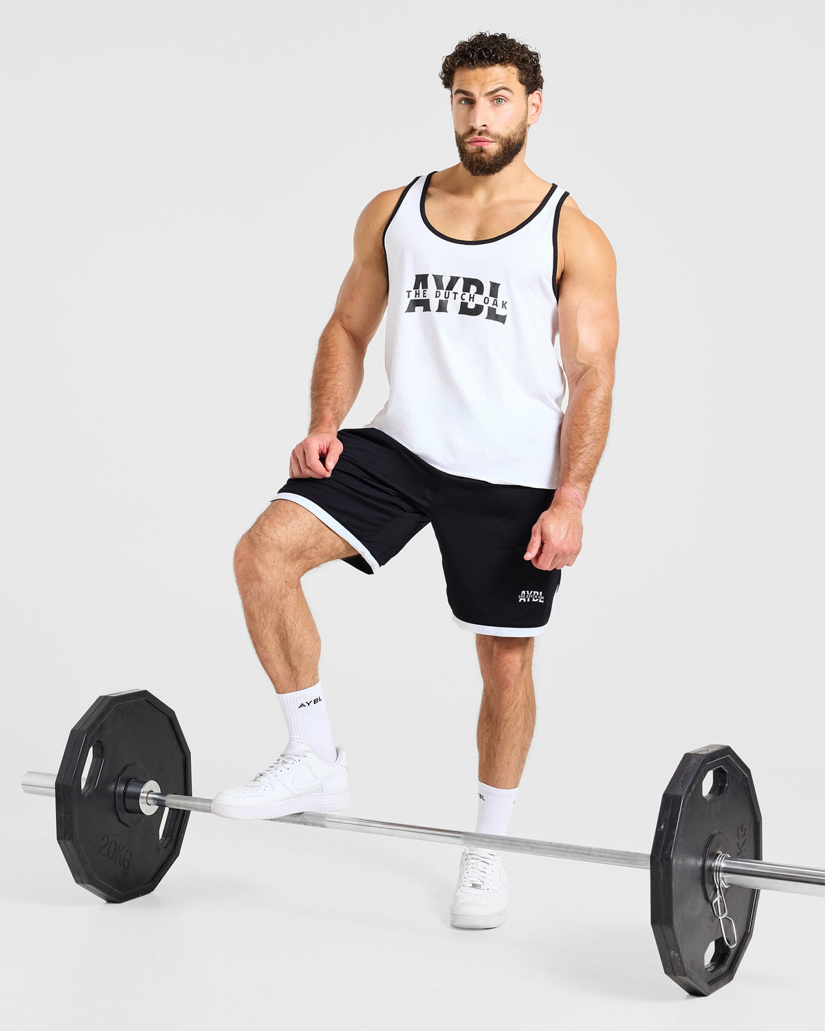 Wesley Vissers x Contrast Tank - Blanc