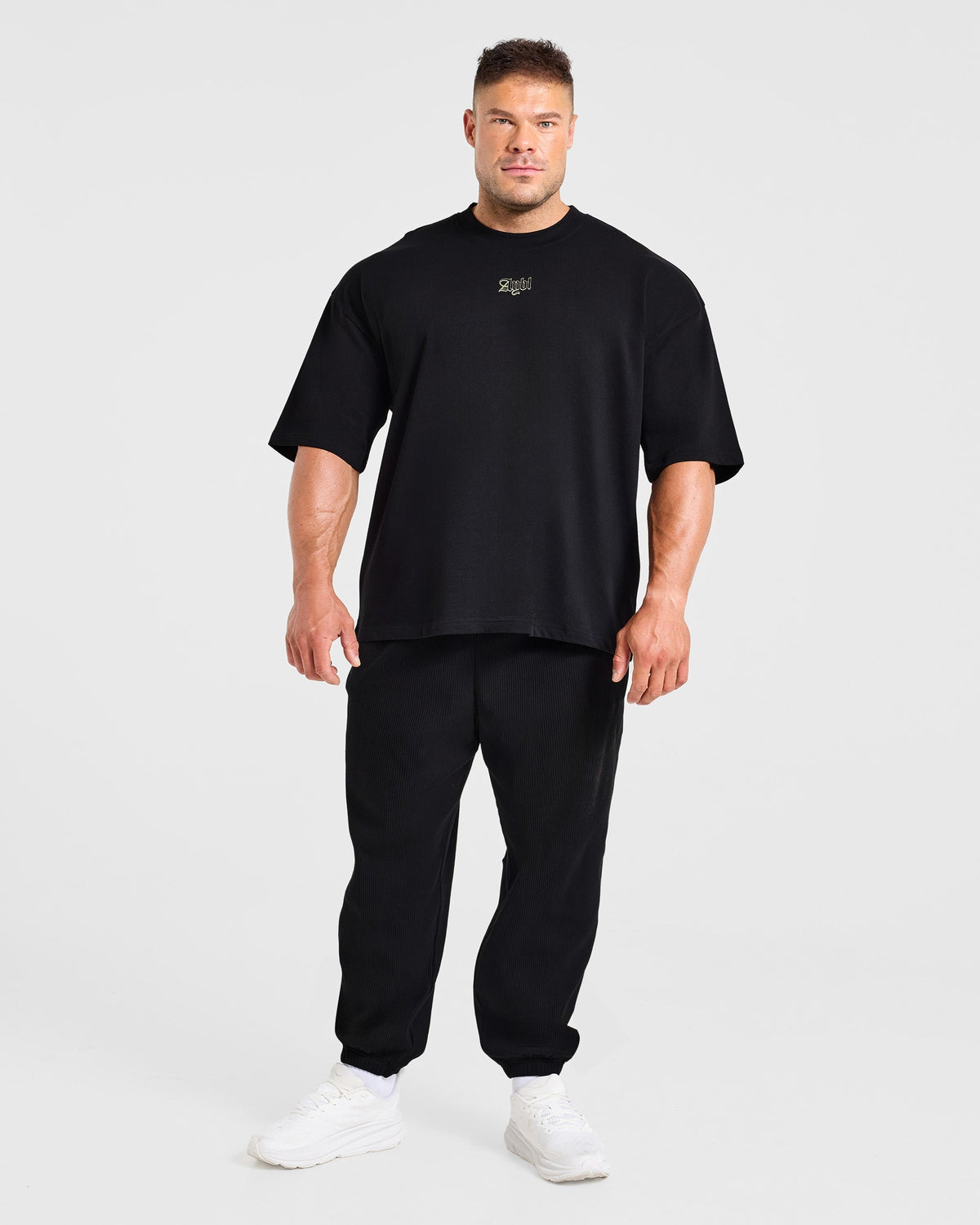 Wesley Vissers x Built to Conquer Oversized T Shirt - Noir