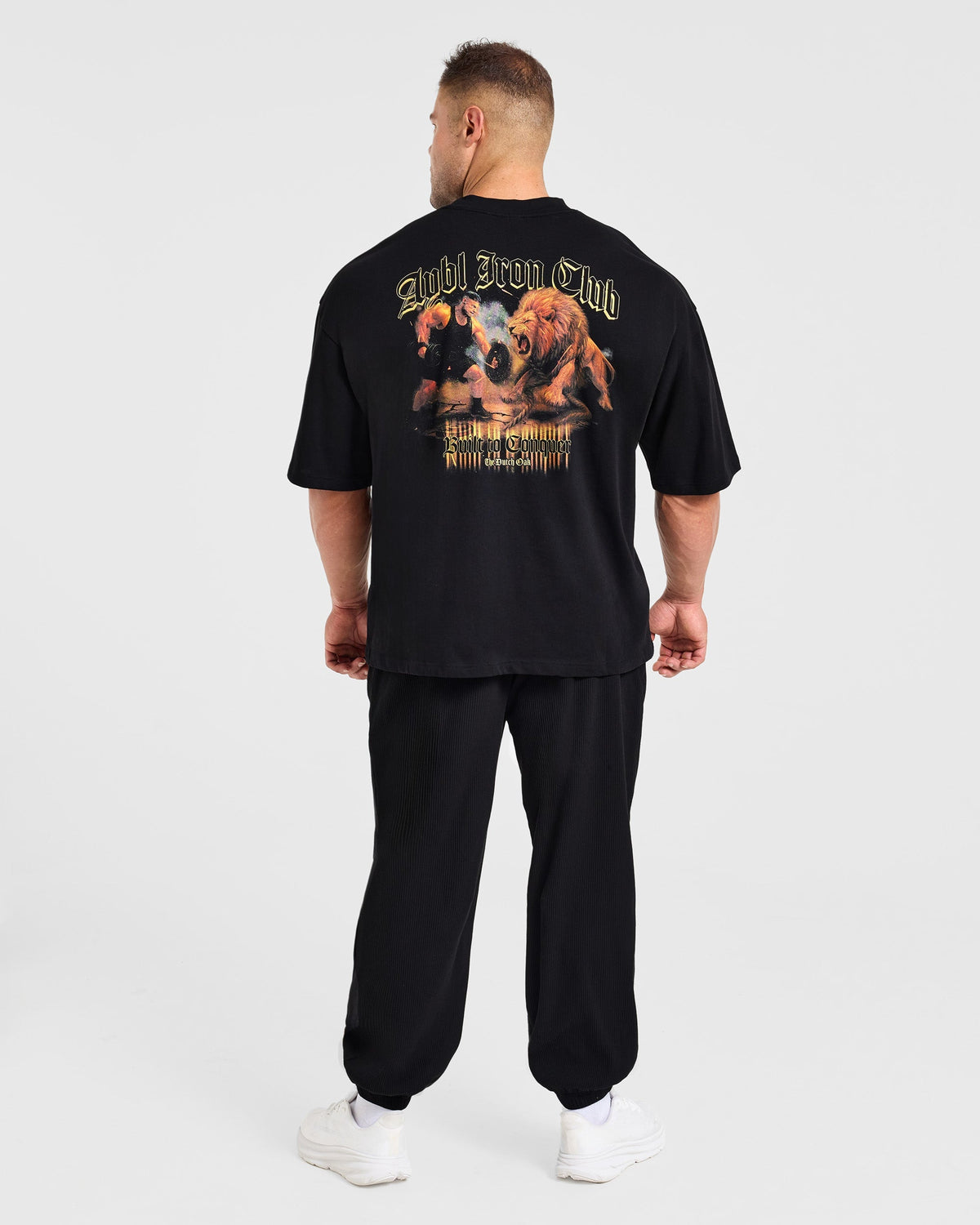 Wesley Vissers x Built to Conquer Oversized T Shirt - Noir