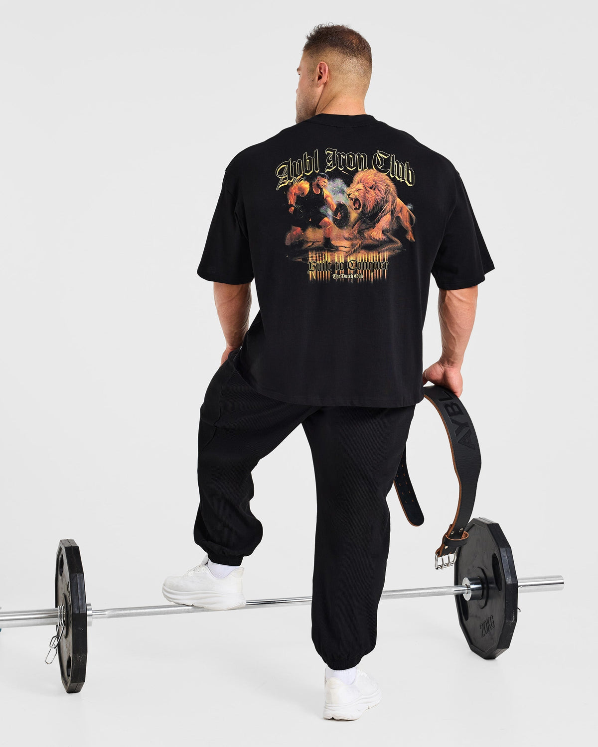 Wesley Vissers x Built to Conquer Oversized T Shirt - Noir