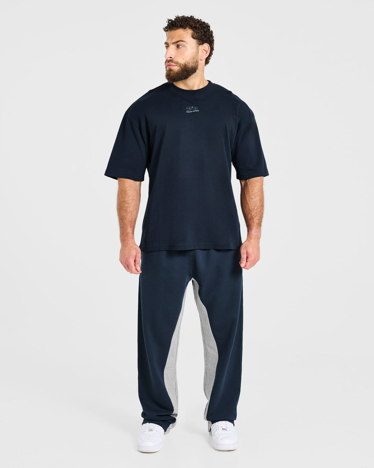 Wesley Vissers x AYBL Iron Works Oversized T Shirt - Navy