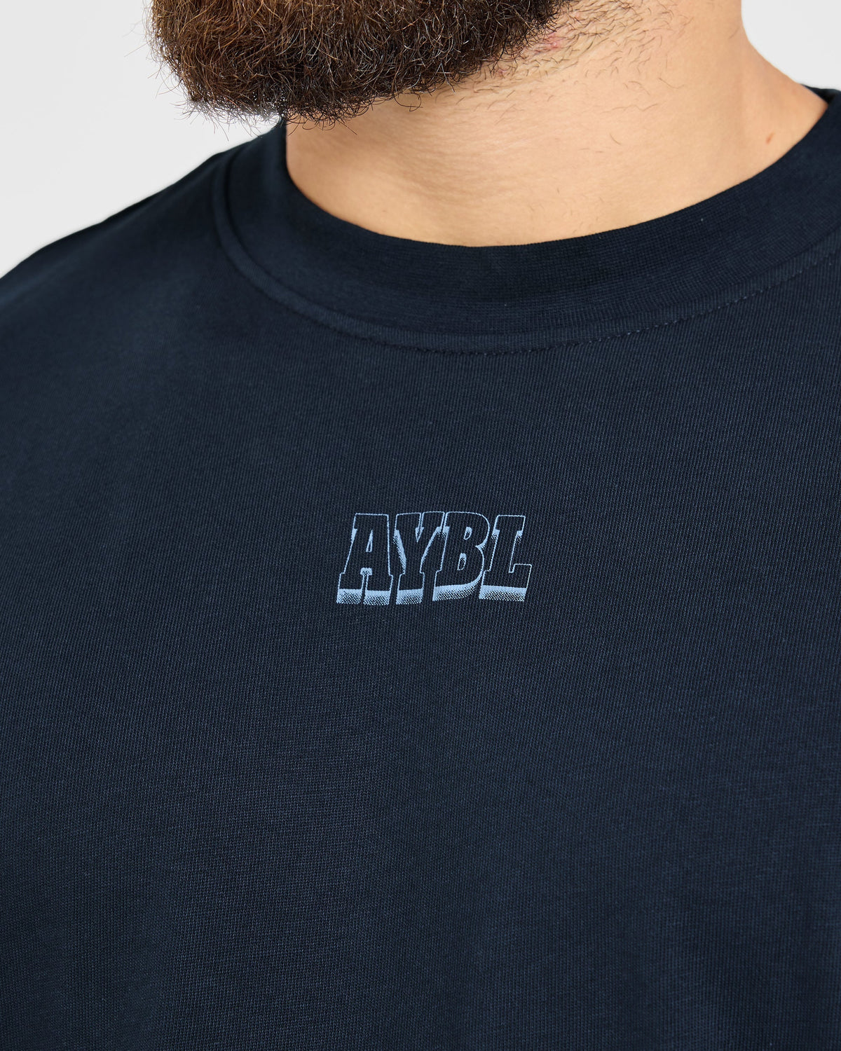 Wesley Vissers x AYBL Iron Works Oversized T Shirt - Navy