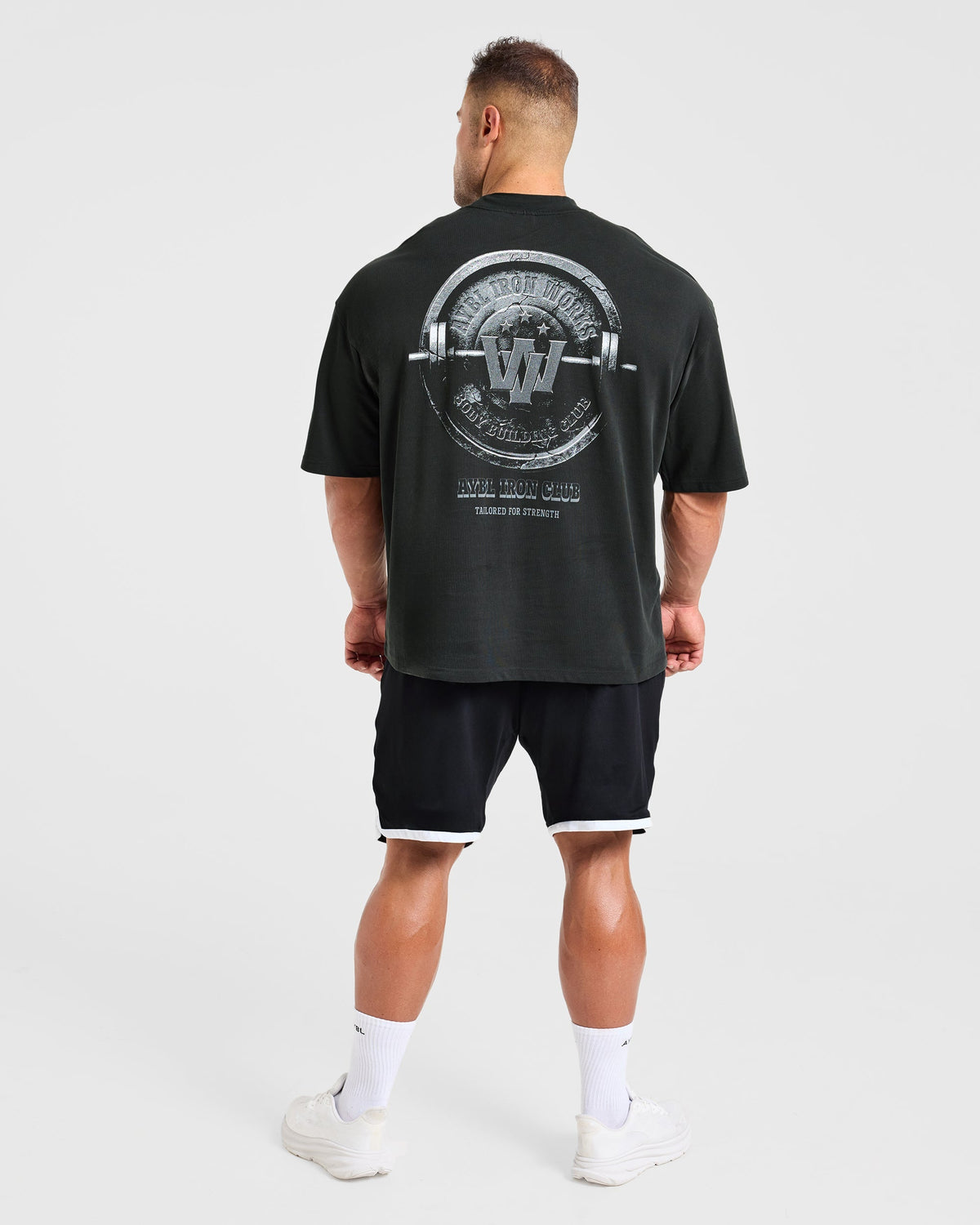 Wesley Vissers x AYBL Iron Works Oversized T Shirt - Gris